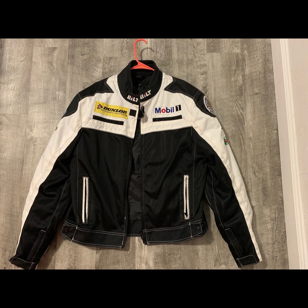 Bilt paddock nylon mesh motorcycle jacket